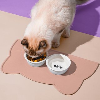 Alfombra Comedero Perro Gato Antideslizante