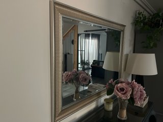 Espejo Marco Plata Ikea