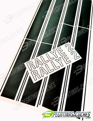 Pegatinas Simca Rallye 2