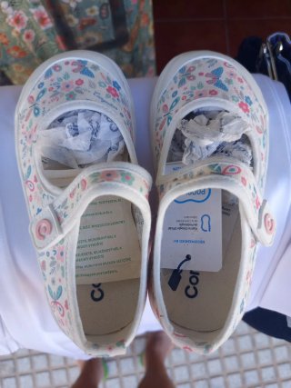 Merceditas Conguitos Estampado Talla 28