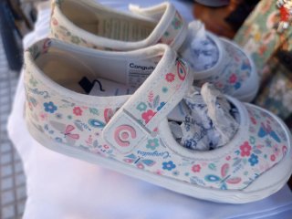 Merceditas Conguitos Estampado Talla 28