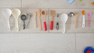 Cocinita infantil madera + accesorios
