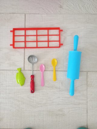 Cocinita infantil madera + accesorios