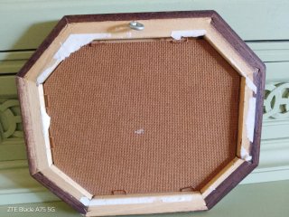 Antiguo cuadro al óleo