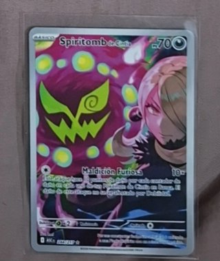 Spiritomb de Cintia Pokémon TCG Carta