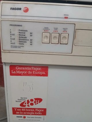 Lavavajillas Fagor LV-455 EB