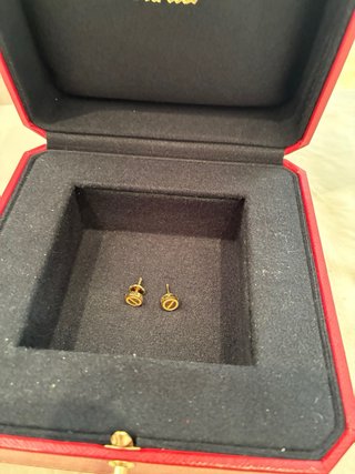 Pendientes Cartier Oro 18k