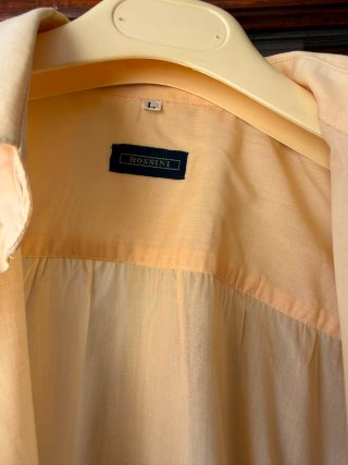 Camicia donna beige con ricamo