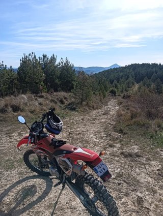 Beta RR 125 Enduro Roja y Blanca