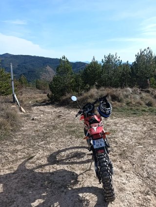 Beta RR 125 Enduro Roja y Blanca