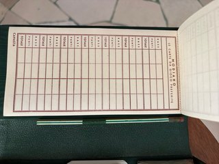 Cofanetto gioco canasta anni '60 nuovo