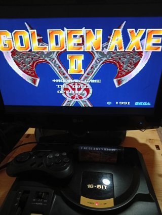Sega Mega Drive 16-BIT Negra