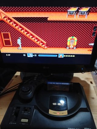 Sega Mega Drive 16-BIT Negra