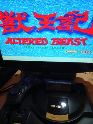 Sega Mega Drive 16-BIT Negra