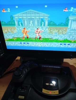 Sega Mega Drive 16-BIT Negra