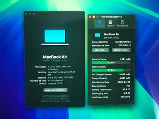 MacBook Air 13 2020 i5 Quad 500GB LEER