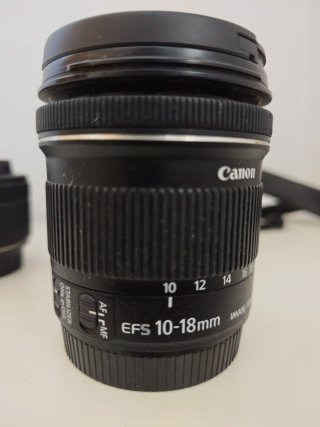 Canon EOS 200D + 3 objetivos