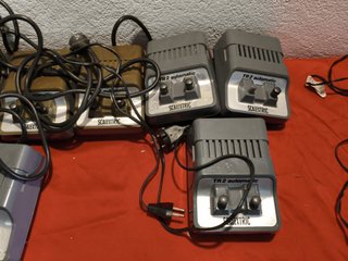 Lote de 9 transformadores TR2 Scalextric
