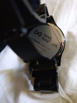 Reloj Mark Maddox Negro Sin Estrenar