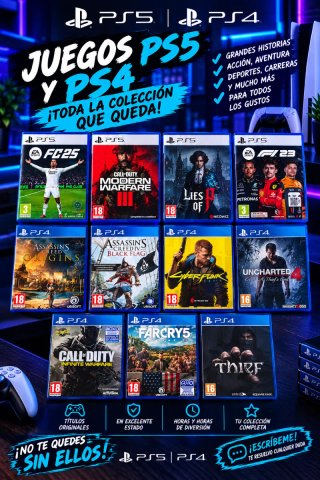 DEFINITIVE PACK JUEGOS PS4 Y PS5