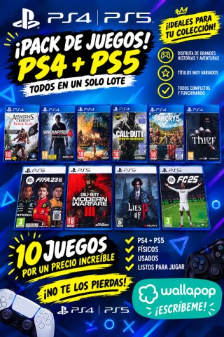 DEFINITIVE PACK JUEGOS PS4 Y PS5