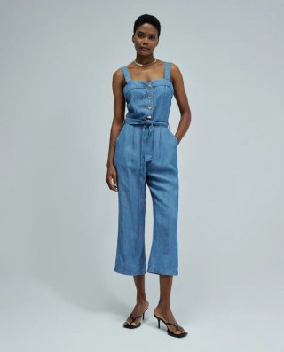 Mono vaquero Salsa Jeans azul