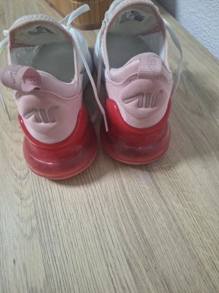 Deportivas Nike Air Max 270 Mujer Blancas Rosas