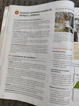 Libro Geografía e Historia Anaya 3 Eso