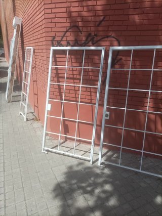 2 Puertas Rejas Blancas