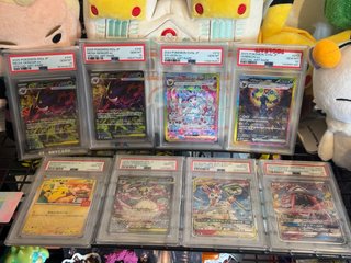 Cartas Pokémon PSA 10 Gengar Umbreon Japonés