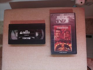 VHS Tobruk Cine Bélico Español