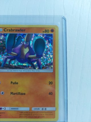 Crabrawler McDonald's 2017 Pokémon