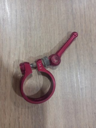 Cierre sillín aluminio 34.9mm