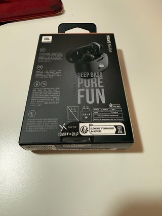 Auriculares JBL Wave Beam Negros