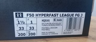 Botas de fútbol niño/a Adidas F50 Hyperfast League