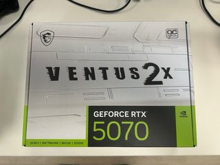 MSI RTX 5070 Ventus 2X