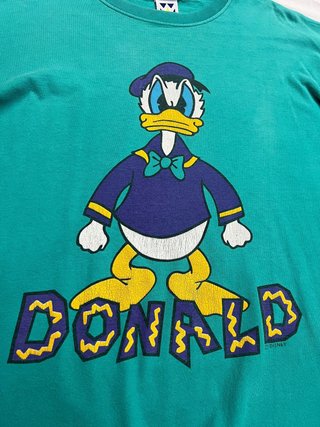 Maglietta Vintage Donald Duck Disney Taglia L