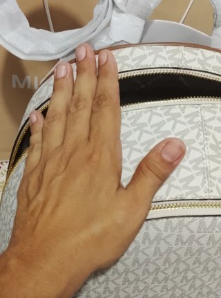 Zaino Michael Kors Beige/Oro Lusso