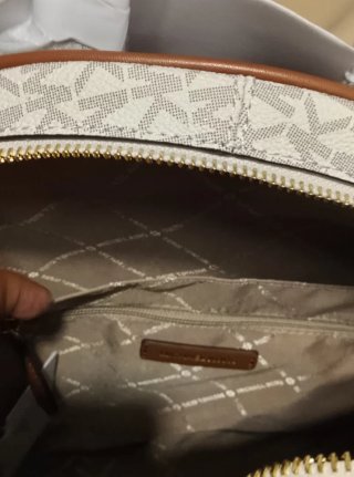 Zaino Michael Kors Beige/Oro Lusso