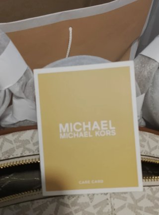Zaino Michael Kors Beige/Oro Lusso