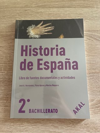 Historia de España 2o Bachillerato