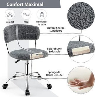 Silla de escritorio regulable