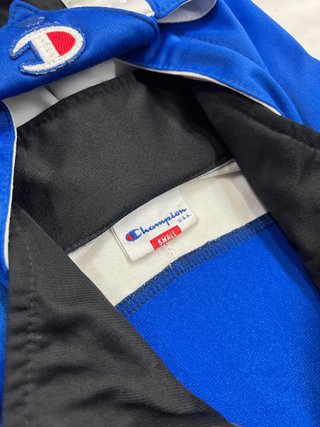 Giacca Champion Cappuccio Vintage Blu Taglia S
