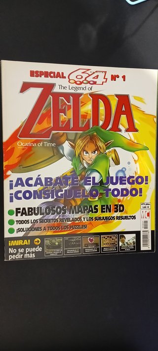 Guía Especial Zelda Ocarina of Time N°1