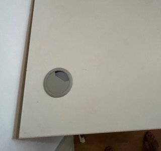 Mesa de oficina blanca