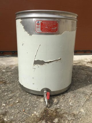 Cubas siempre-llenas, Depósito Inox de 200 a 500L