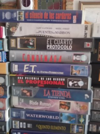 Lote Cintas VHS: Hamlet, Braveheart, Alejandro San