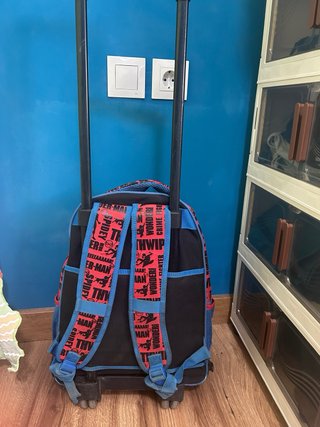 Mochila Spiderman con ruedas