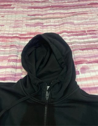 Felpa Nike con cappuccio nera