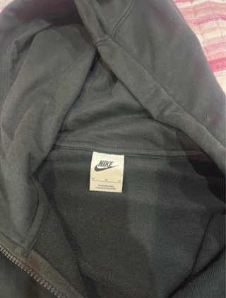 Felpa Nike con cappuccio nera